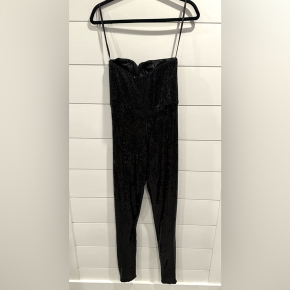 NWT Bronx and Banco black sequin Jupiter jumpsuit - Picture 8 of 8